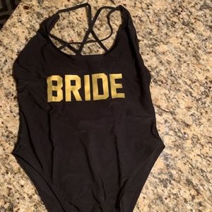 Bride swim wear